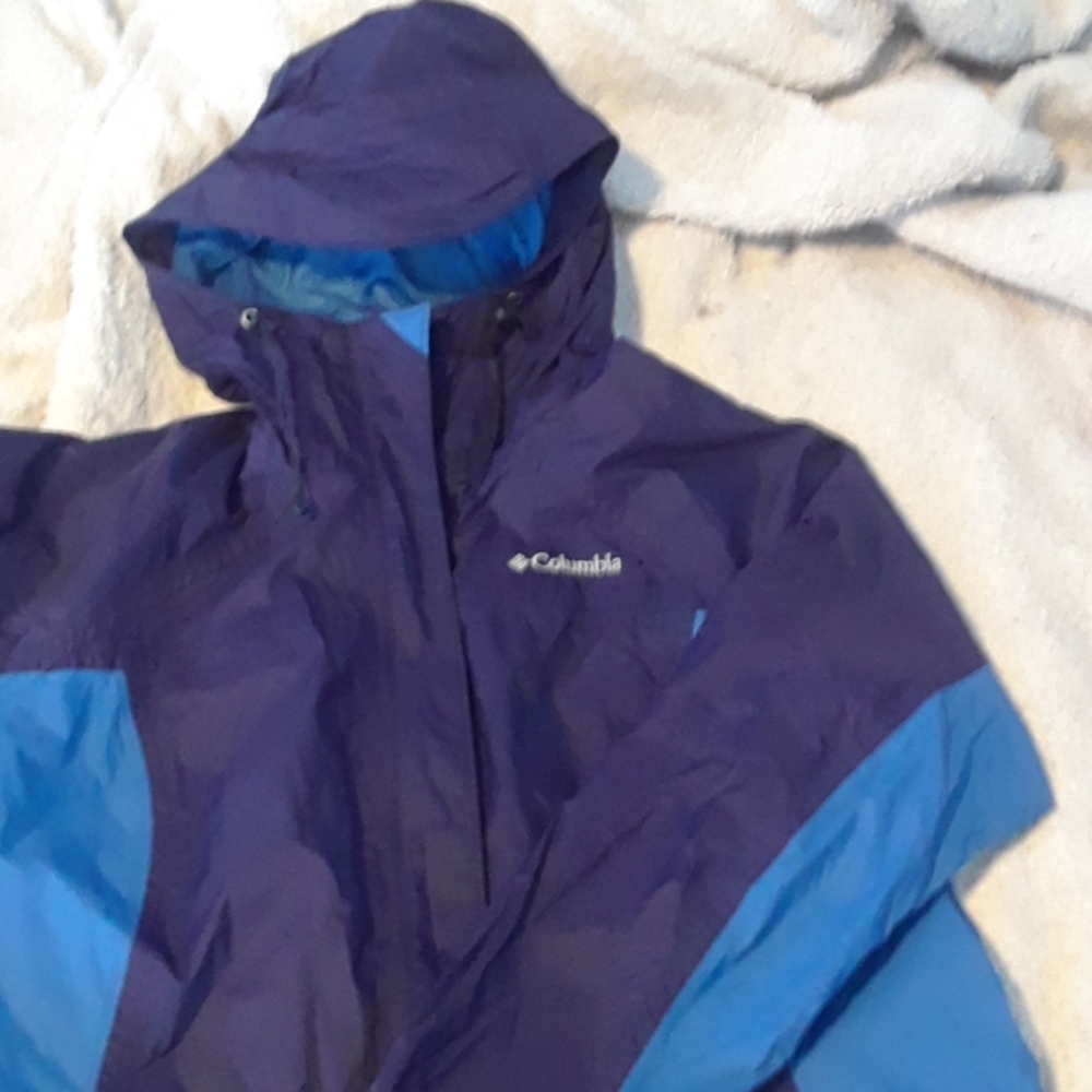 Colombia watertight Rain Jacket youth L - Picture 3 of 6